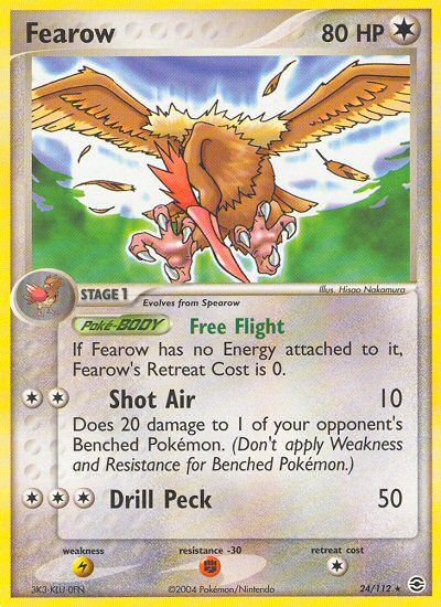 Fearow Reverse Foil 