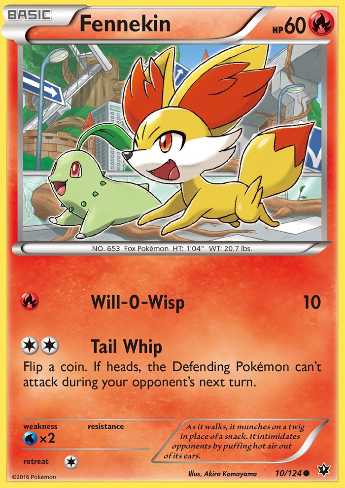 Fennekin Reverse Foil 