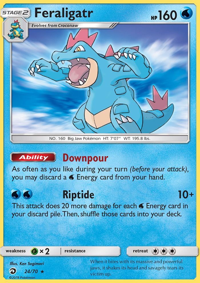 Feraligatr Reverse Foil 