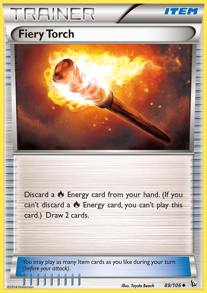 Fiery Torch Crosshatch Pokemon League 