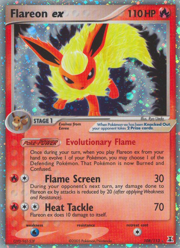 Flareon EX Holo