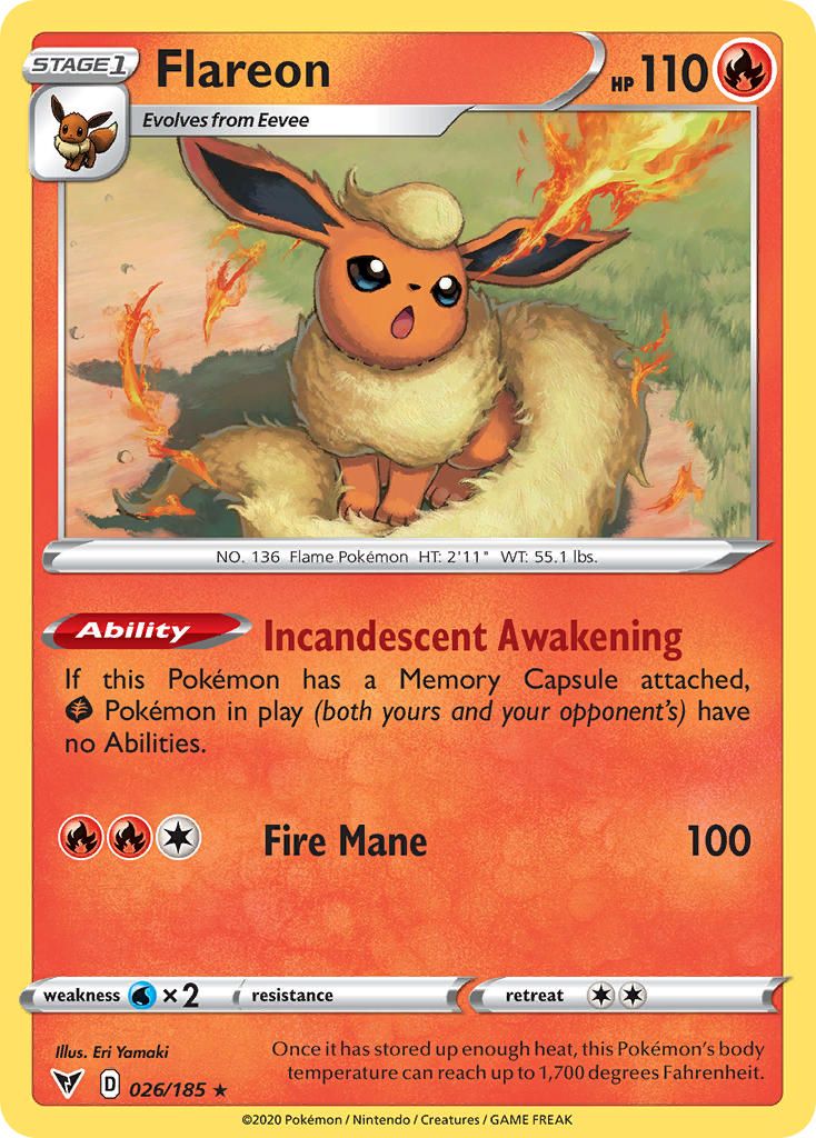 Flareon 2021 Collector Chest Holo