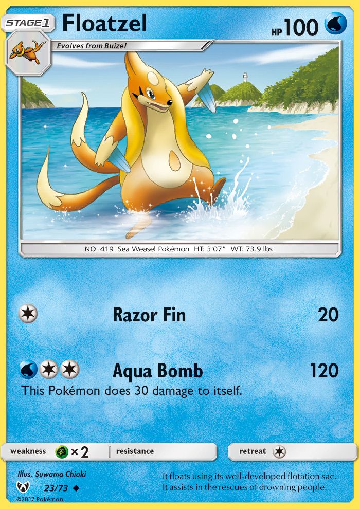 Floatzel Reverse Foil 