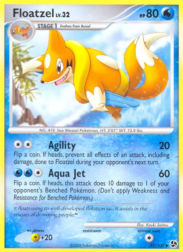 Floatzel Reverse Foil 