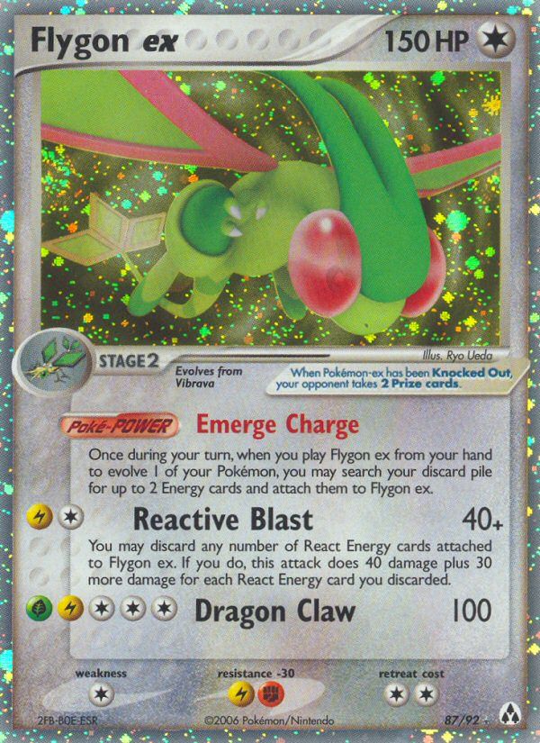 Flygon EX Holo