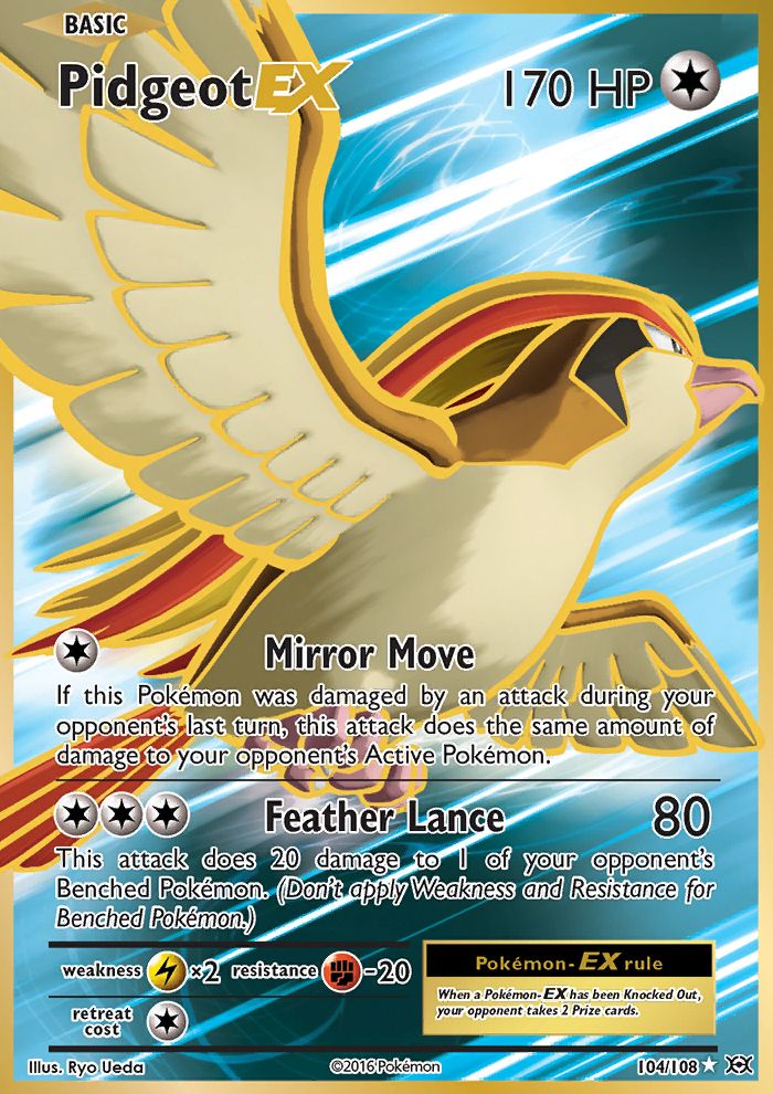 Full Art/Pidgeot EX 