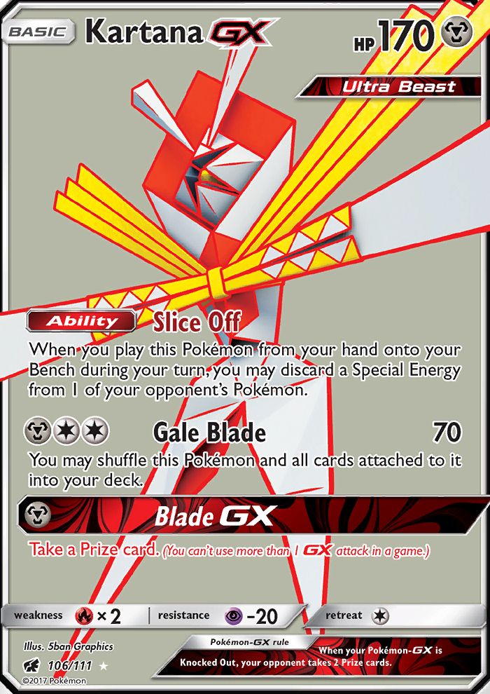 Full Art/Kartana GX 