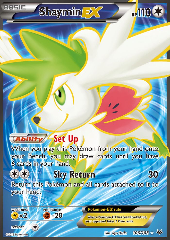 Full Art/Shaymin EX Holo