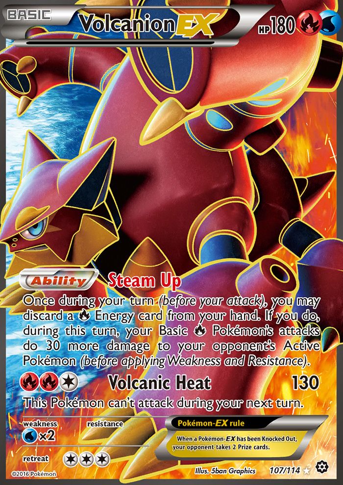 Full Art/Volcanion EX 