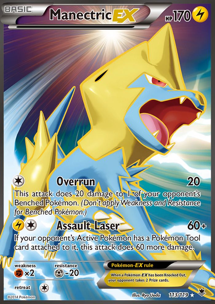 Full Art/Manectric EX Holo