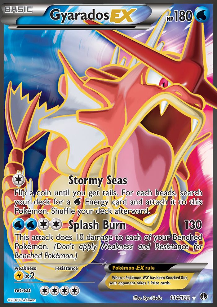 Full Art/Gyarados EX Holo