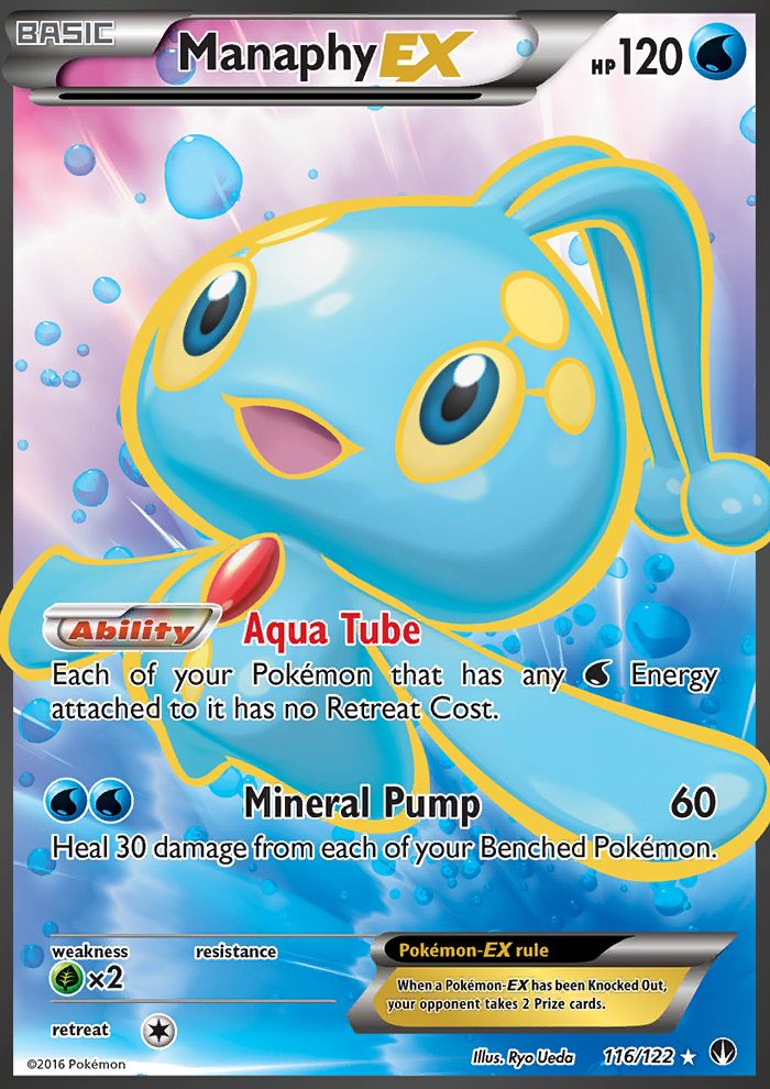 Full Art/Manaphy EX Holo