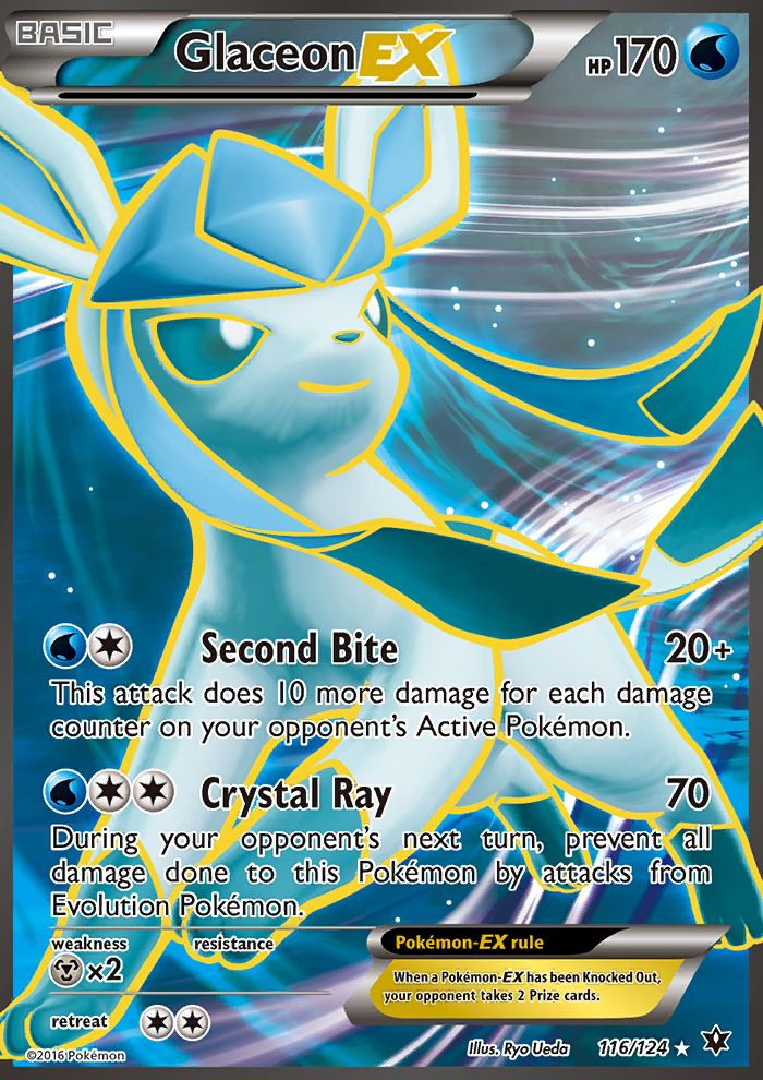 Full Art/Glaceon EX 