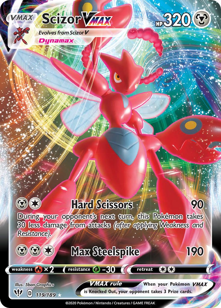 Full Art/Scizor Vmax Holo