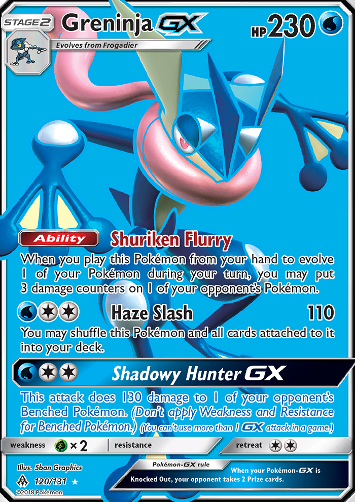 Full Art/Greninja GX 