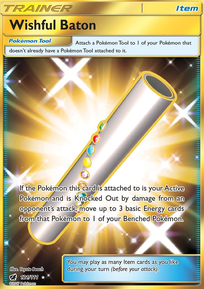 Full Art/Wishful Baton GX Secret 