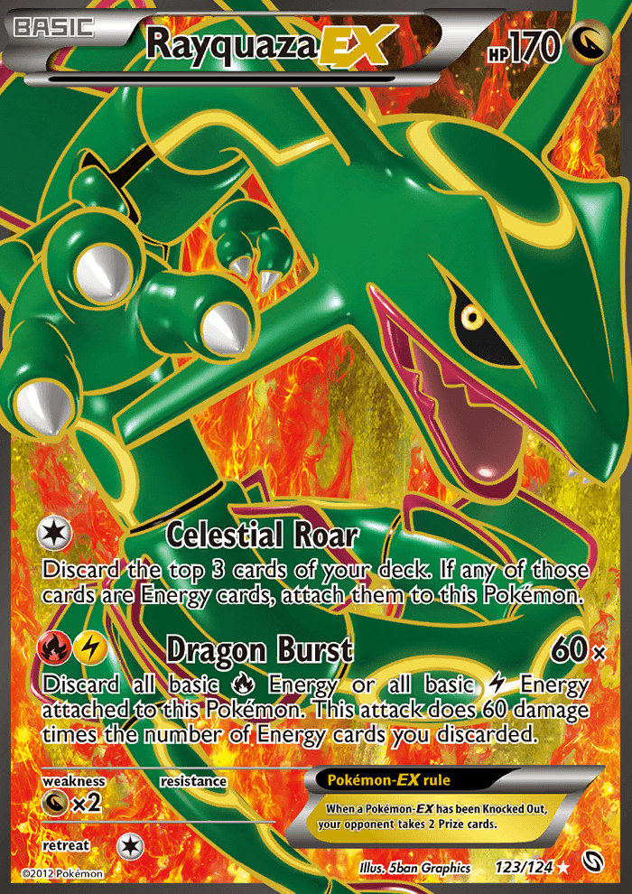 Full Art/Rayquaza EX Holo