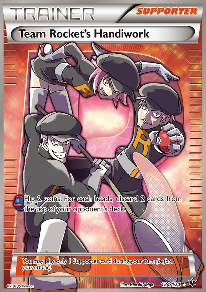 Full Art/Team Rocket's Handiwork 