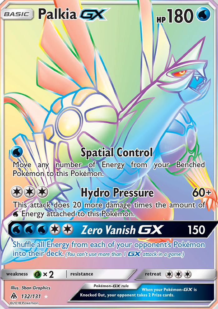 Full Art/Palkia GX Secret 