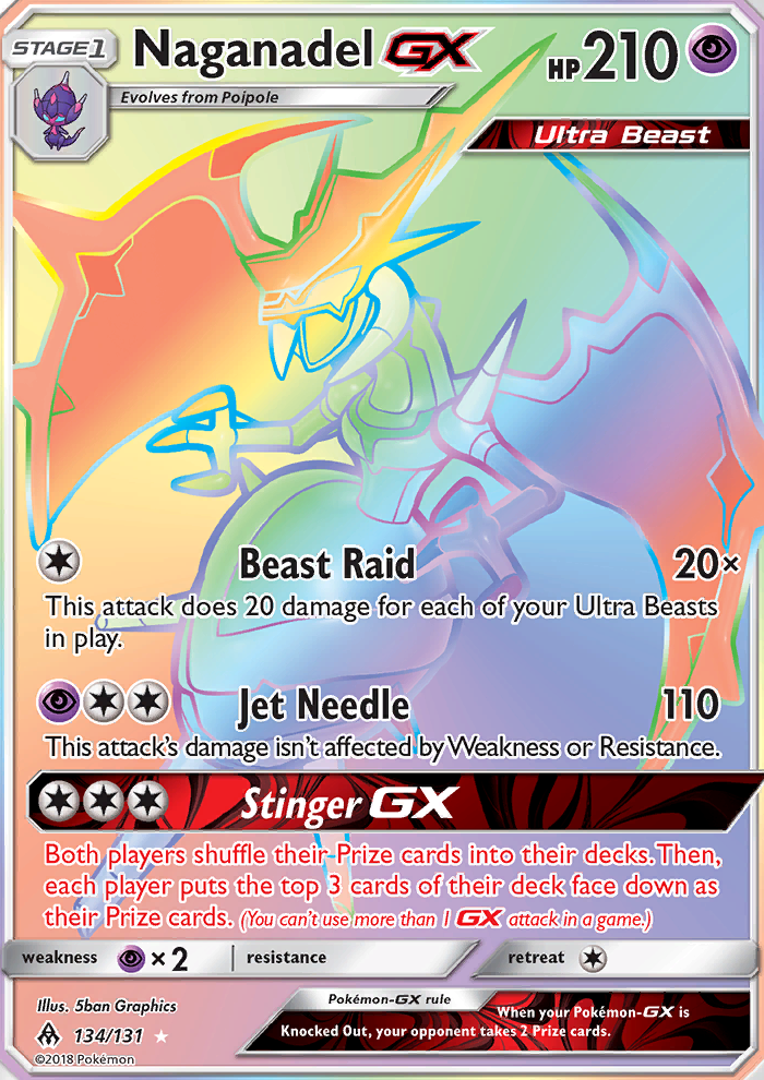 Full Art/Naganadel GX Secret 