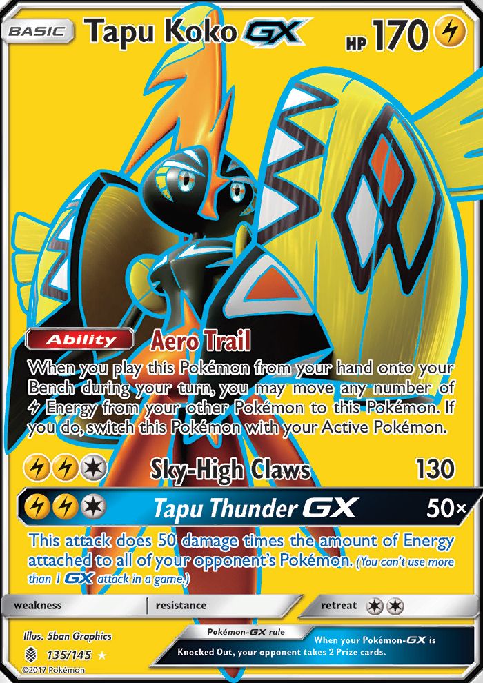 Full Art/Tapu Koko GX 