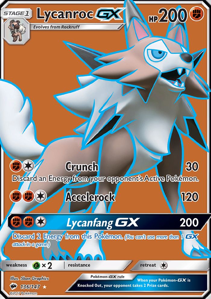 Full Art/Lycanroc GX 