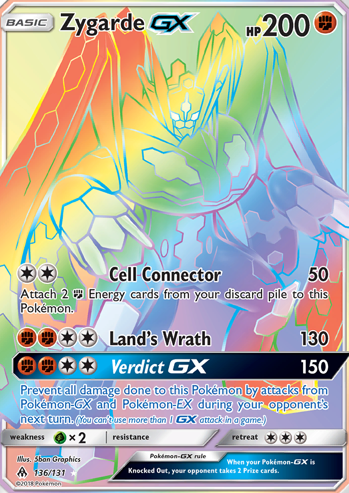 Full Art/Zygarde GX Secret 