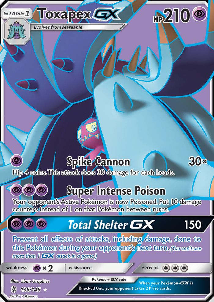 Full Art/Toxapex GX 