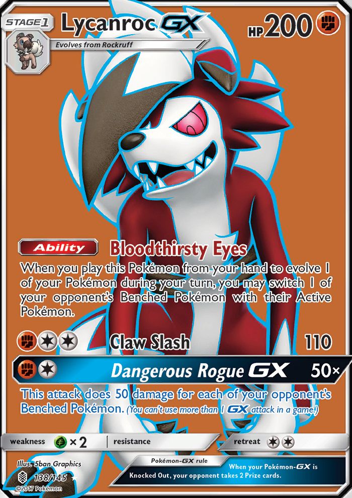 Full Art/Lycanroc GX 