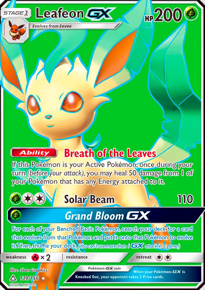 Full Art/Leafeon GX 