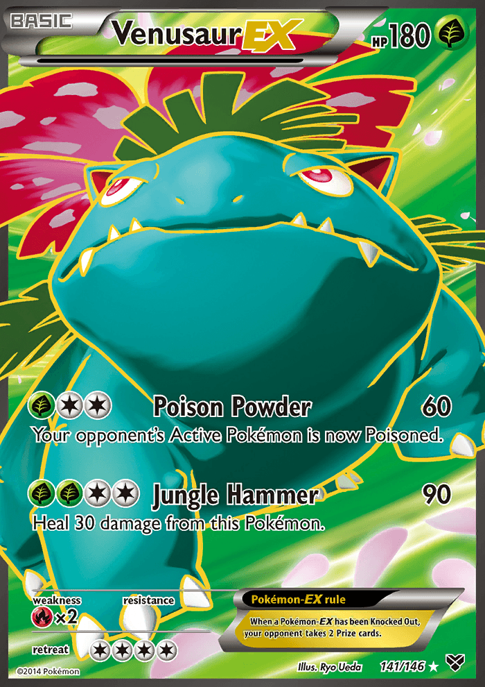 Full Art/Venusaur EX Holo