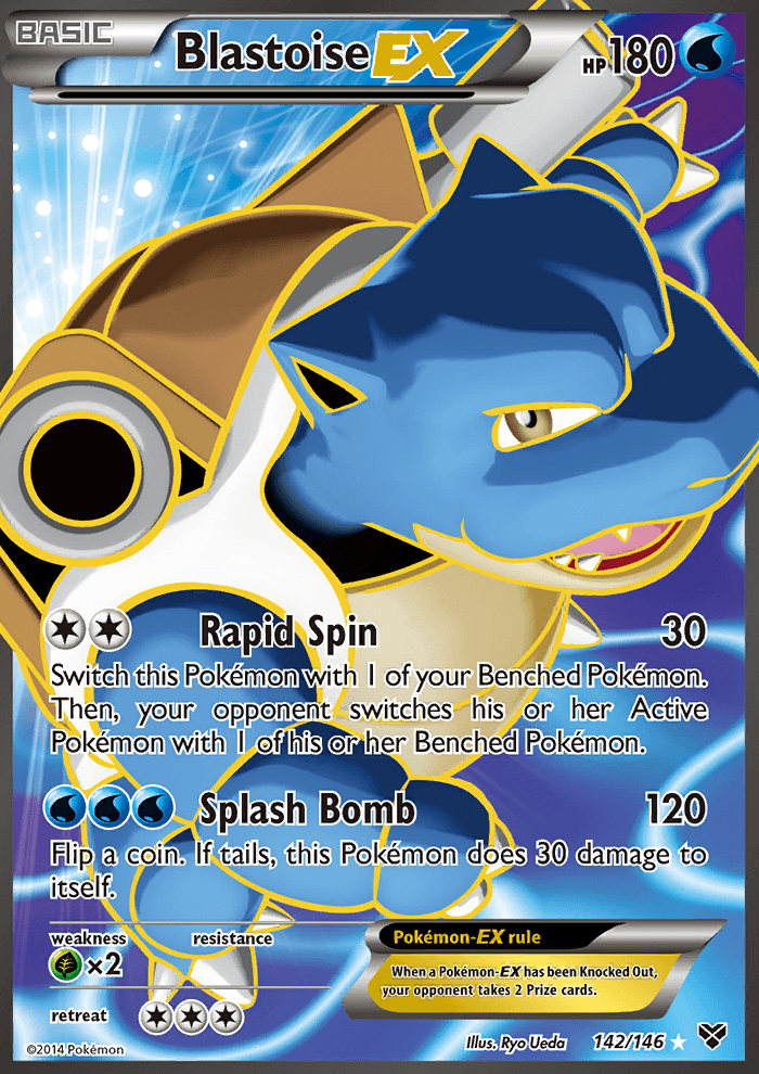 Full Art/Blastoise EX Holo