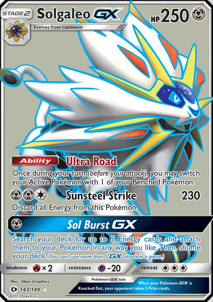 Full Art/Solgaleo GX 