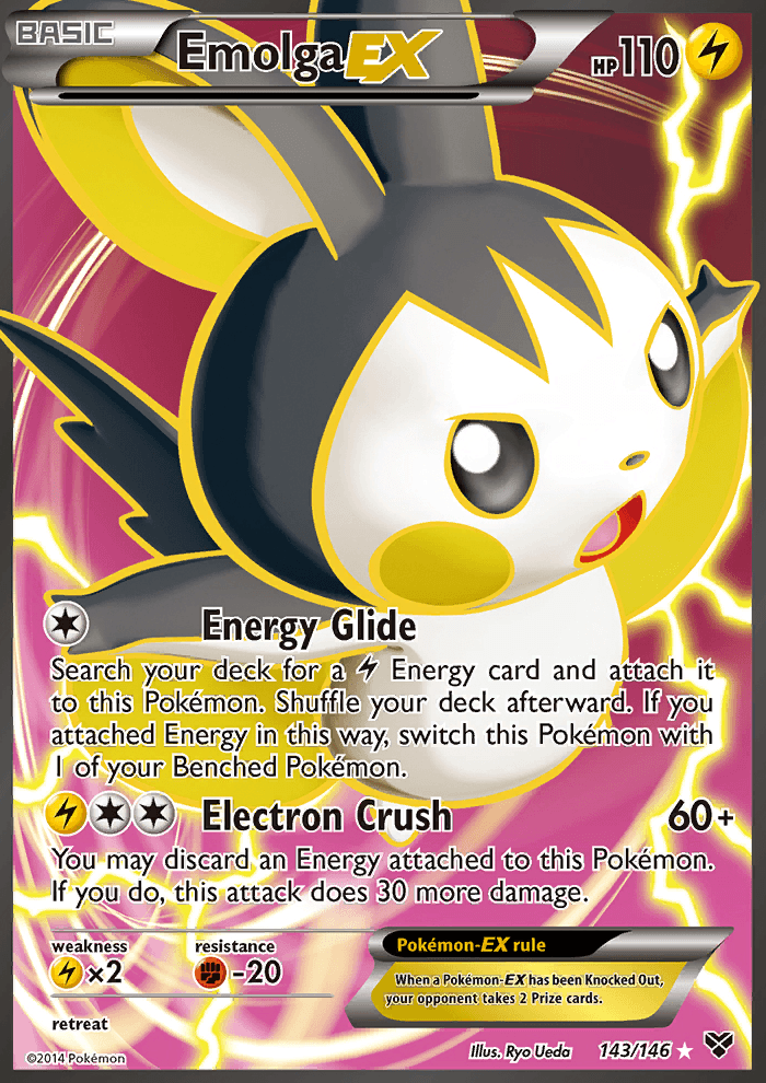 Full Art/Emolga EX Holo