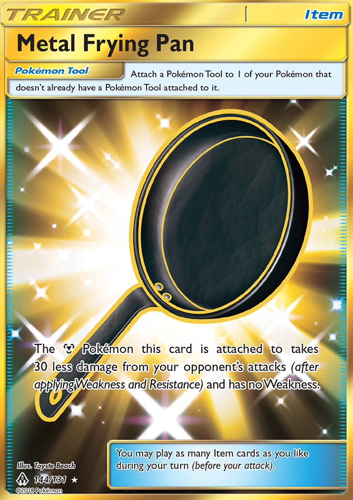 Full Art/Metal Frying Pan Secret 