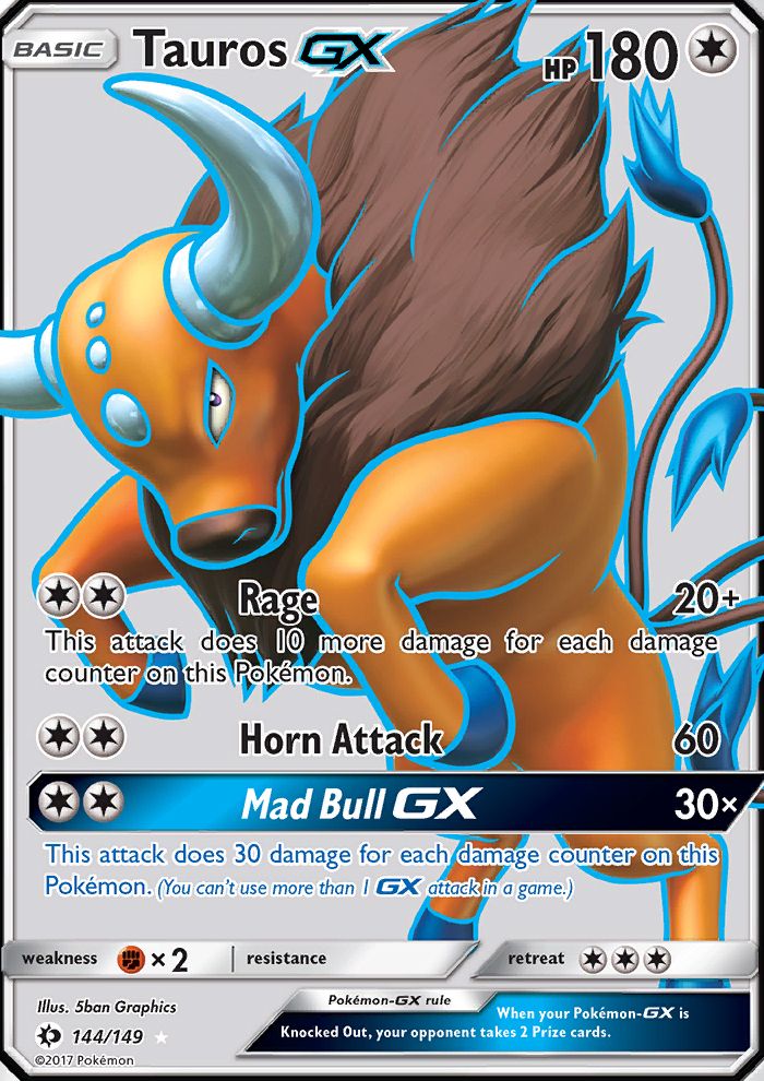 Full Art/Tauros GX 