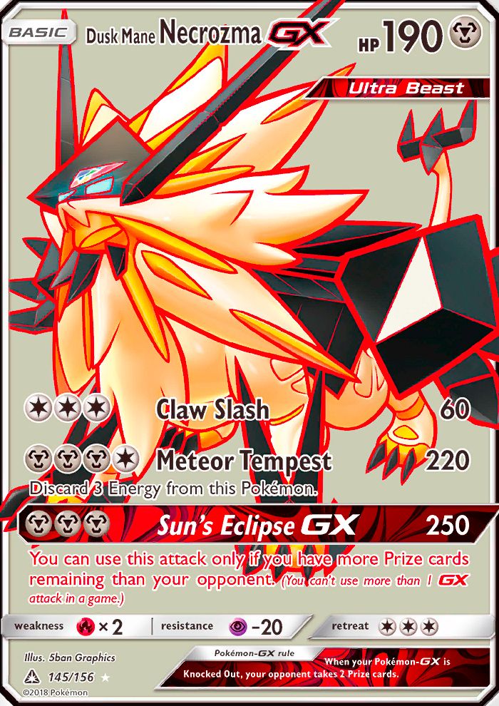 Full Art/Dusk Mane Necrozma GX 