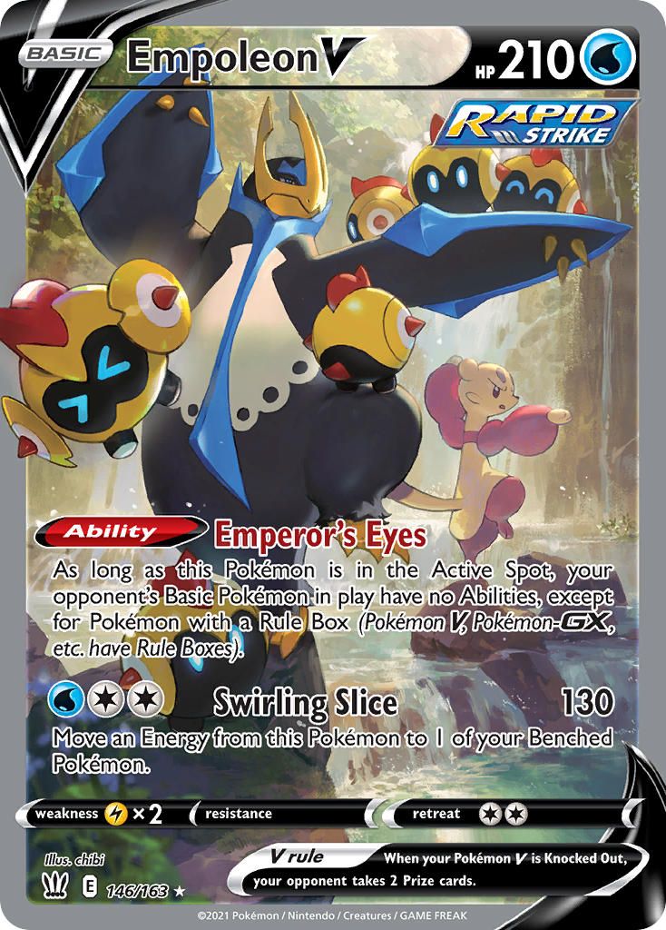 Full Art/Empoleon V Portuguese Holo