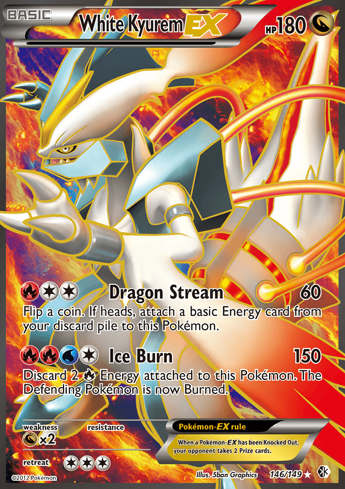 Full Art/White Kyurem EX Holo 