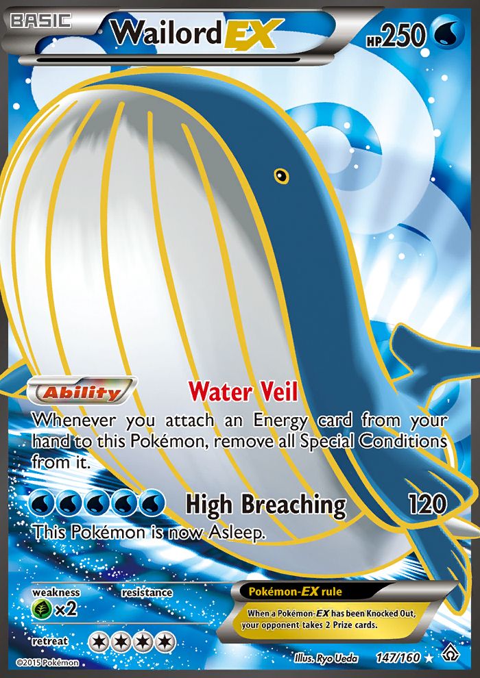 Full Art/Wailord EX Holo