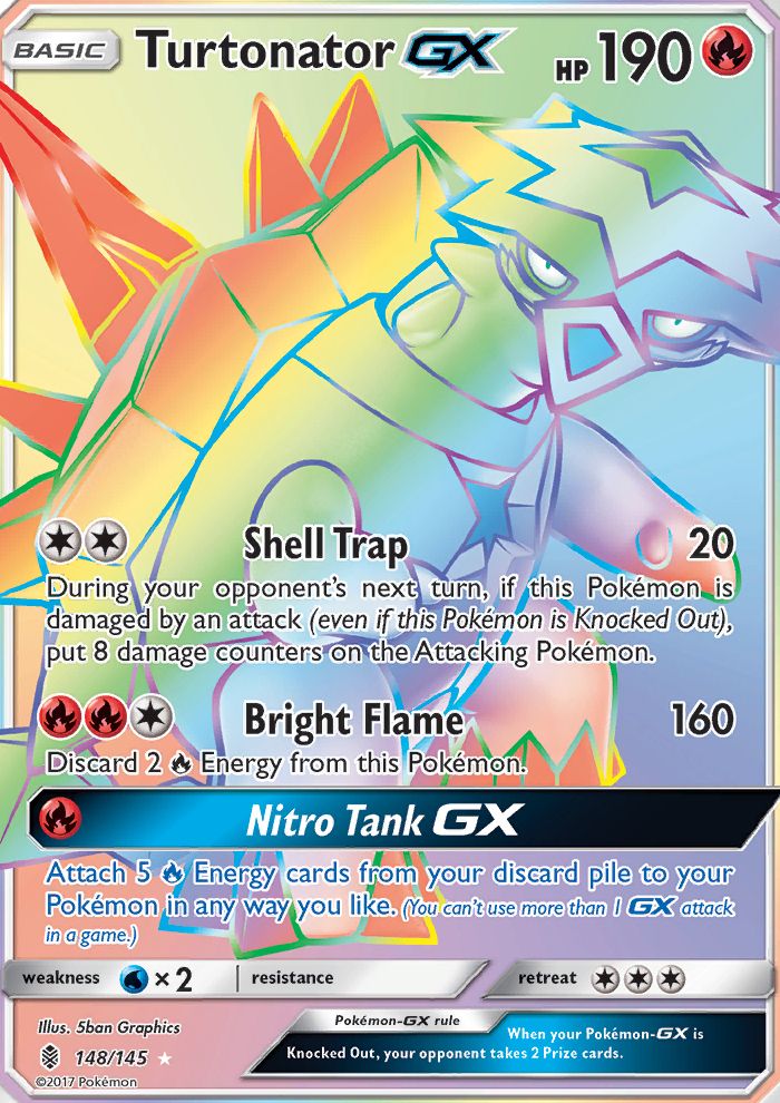 Full Art/Turtonator GX Secret 