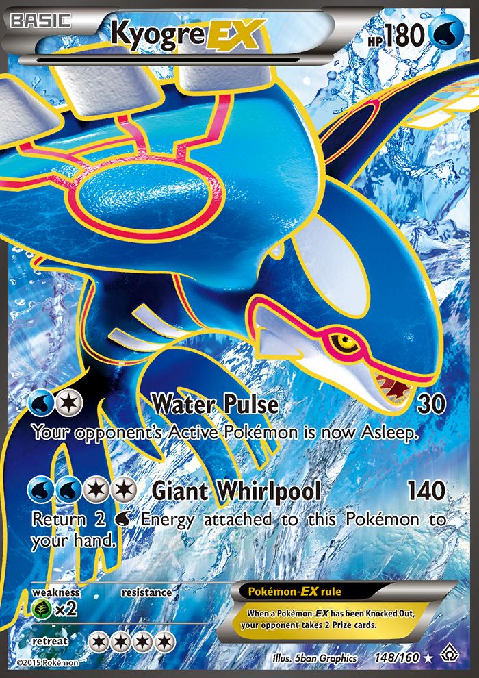 Full Art/Kyogre EX 