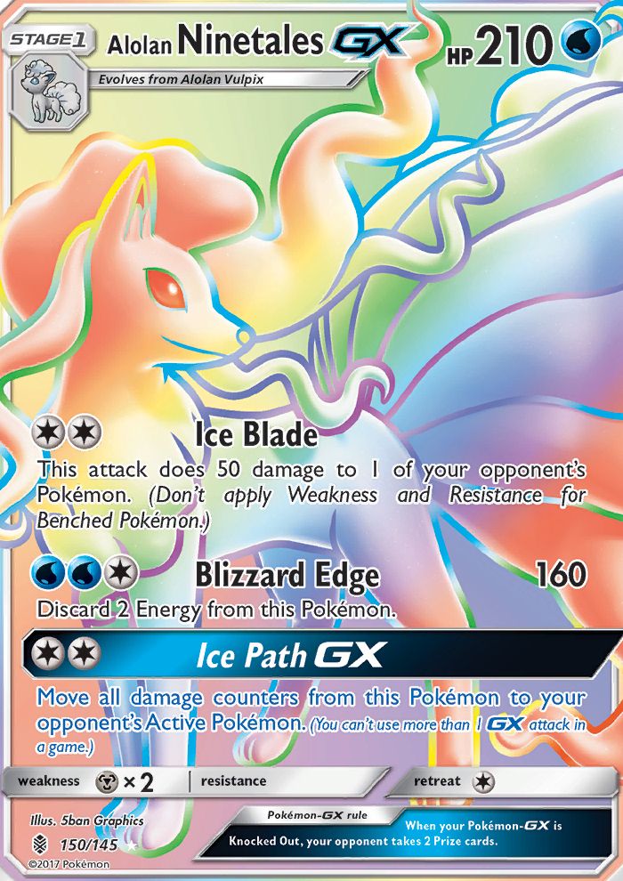 Full Art/Alolan Ninetales GX Secret 