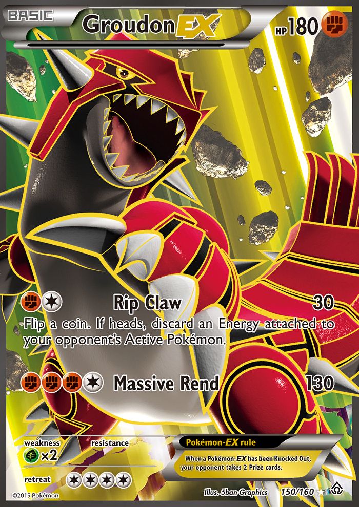 Full Art/Groudon EX Holo