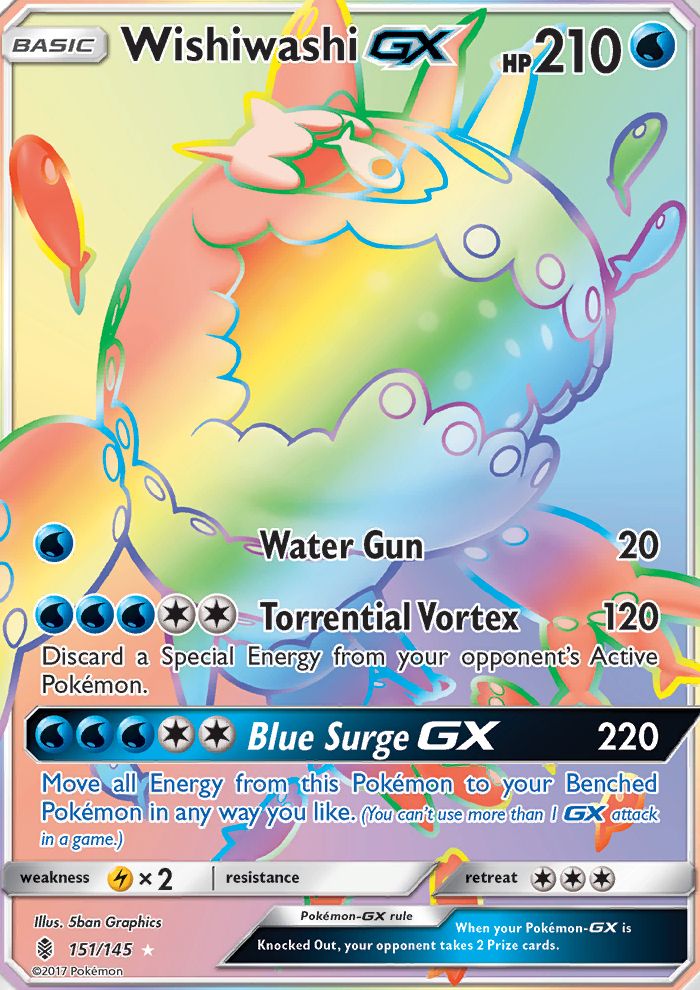 Full Art/Wishiwashi GX Secret 