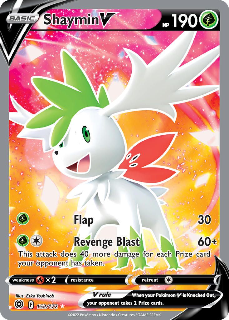 Full Art/Shaymin V Holo