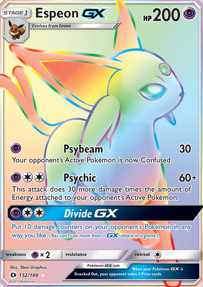 Full Art/Espeon GX Secret 