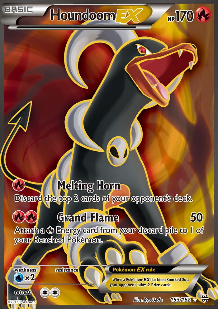 Full Art/Houndoom EX Holo