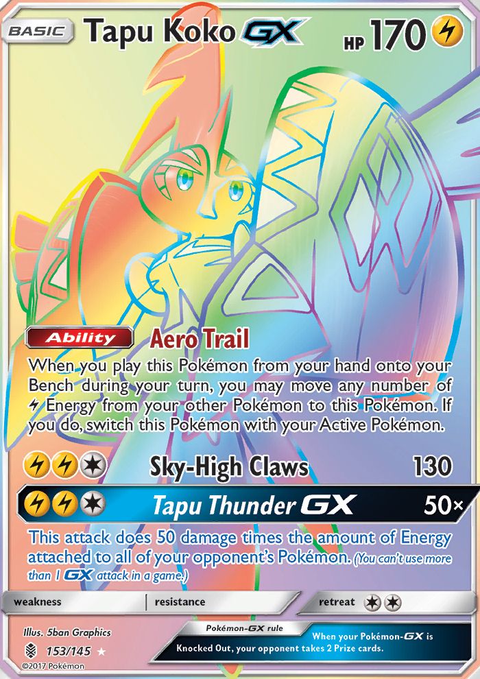 Full Art/Tapu Koko GX Secret 