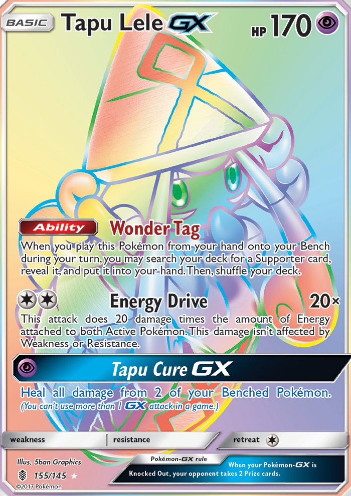 Full Art/Tapu Lele GX Secret 